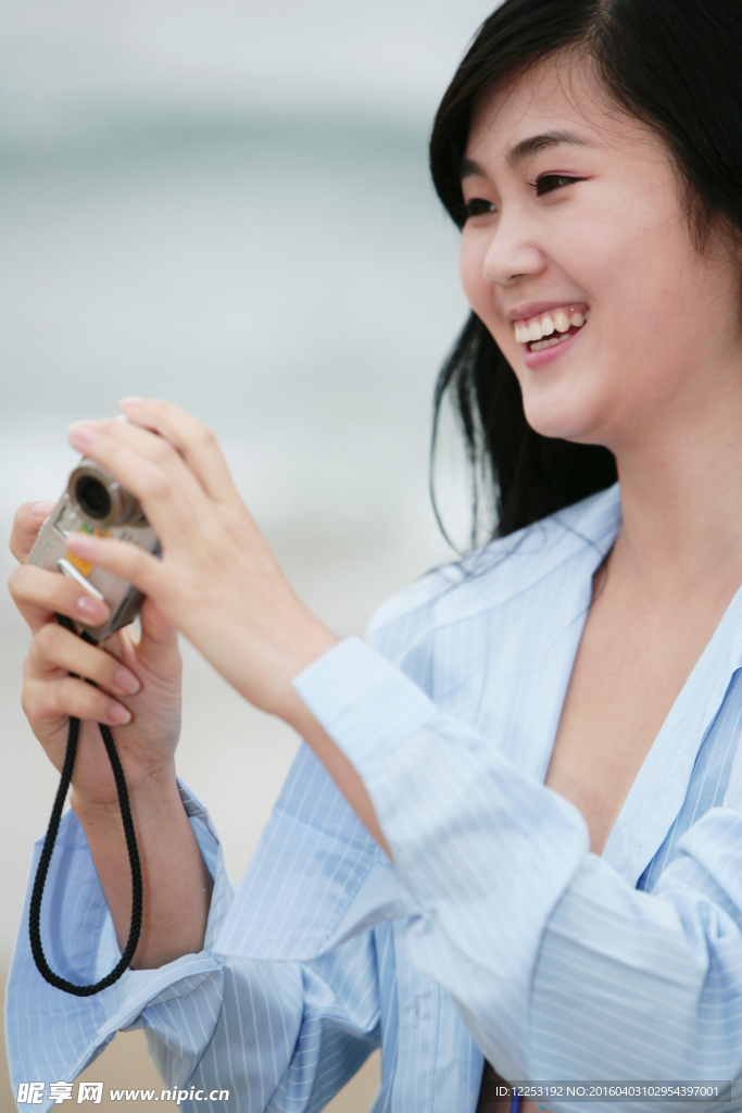 海灘美女