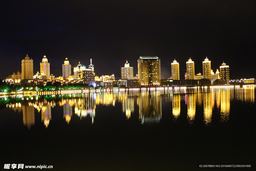 呼伦贝尔夜景