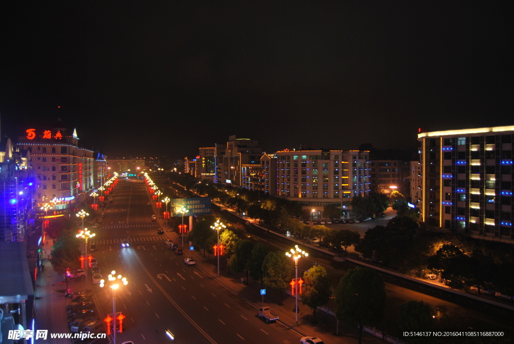 泉州德化夜景