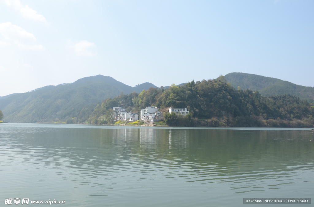 石潭村風光