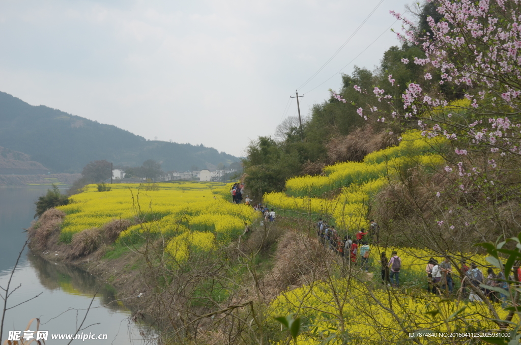 石潭村风光