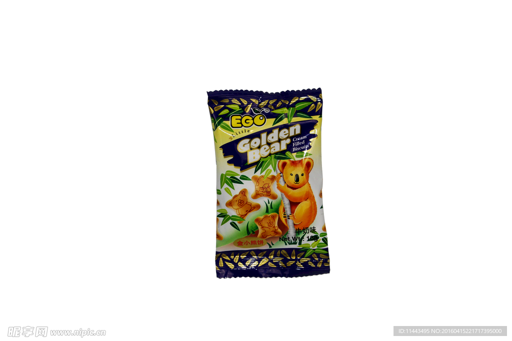 馬來西亞EGO金小熊餅干