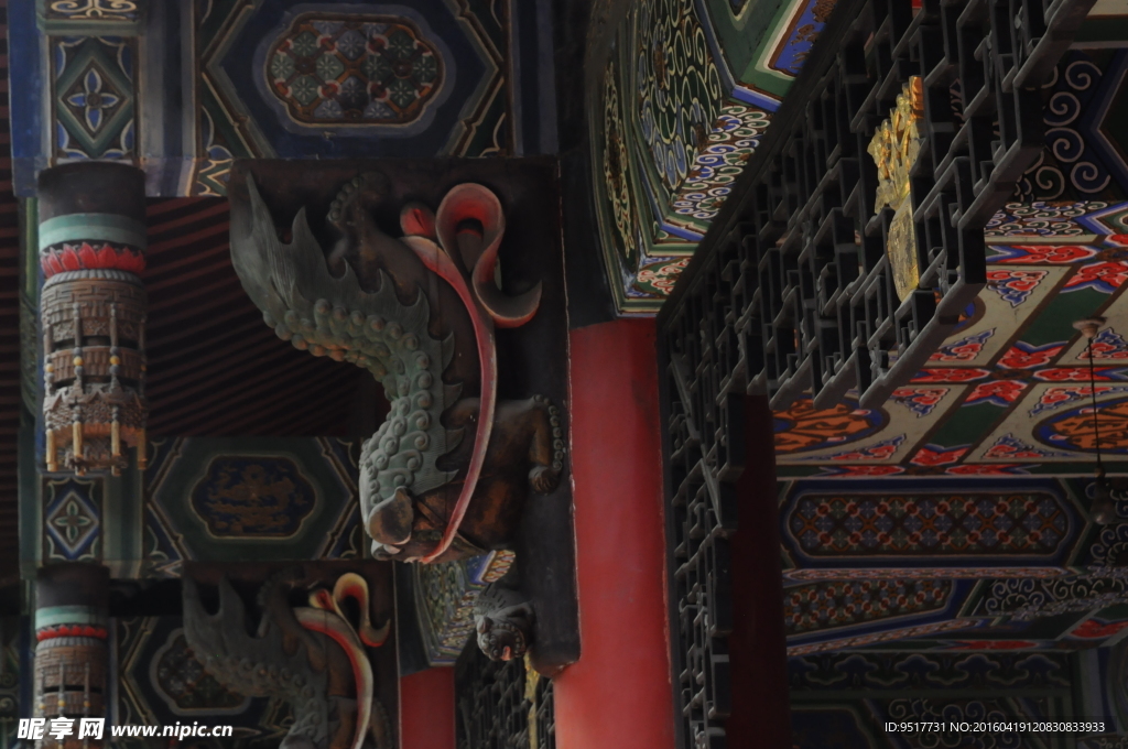 寺廟 雕刻
