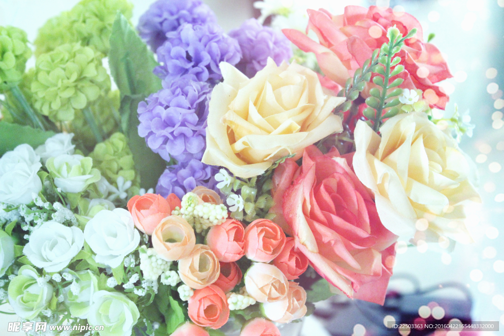 假花