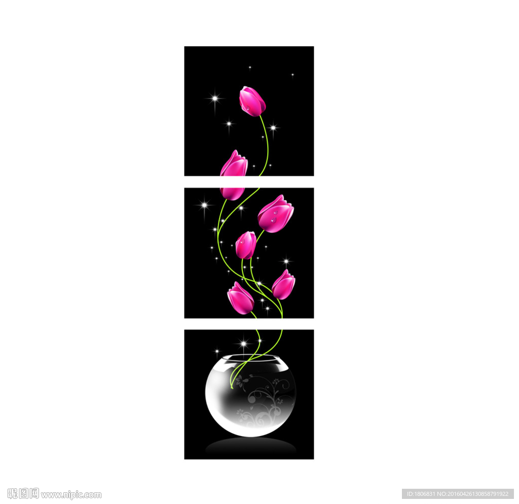 玫瑰 玄關(guān) 裝飾畫