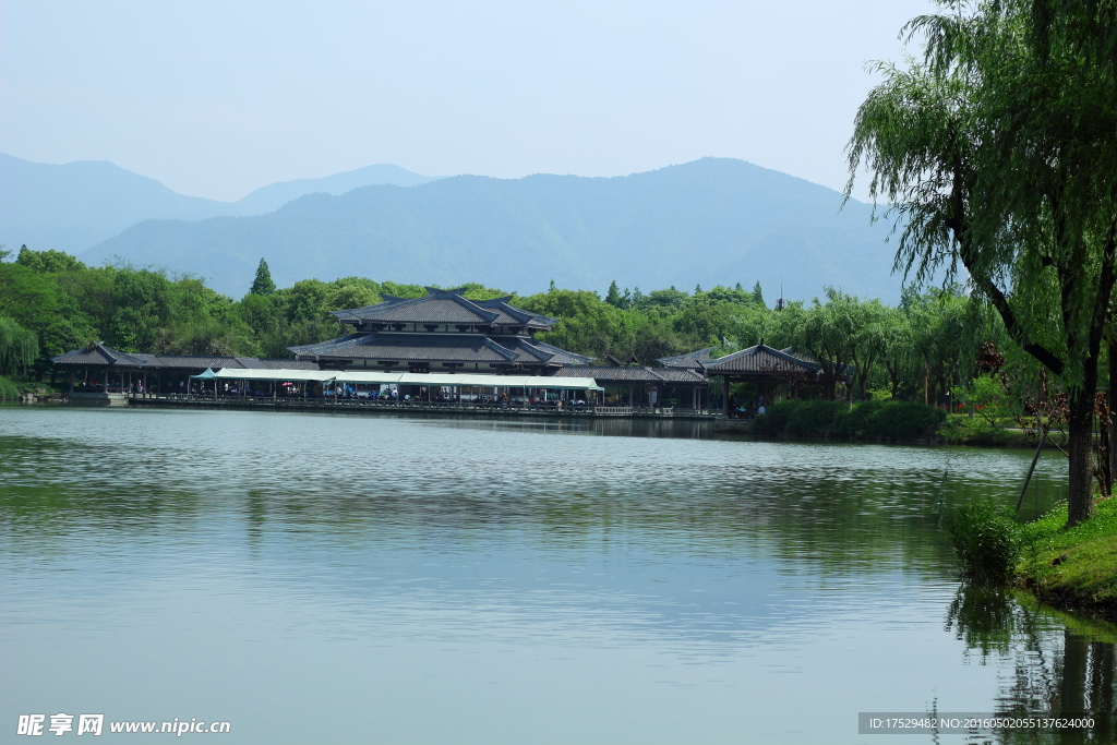 杭州市富阳区东吴公园风景