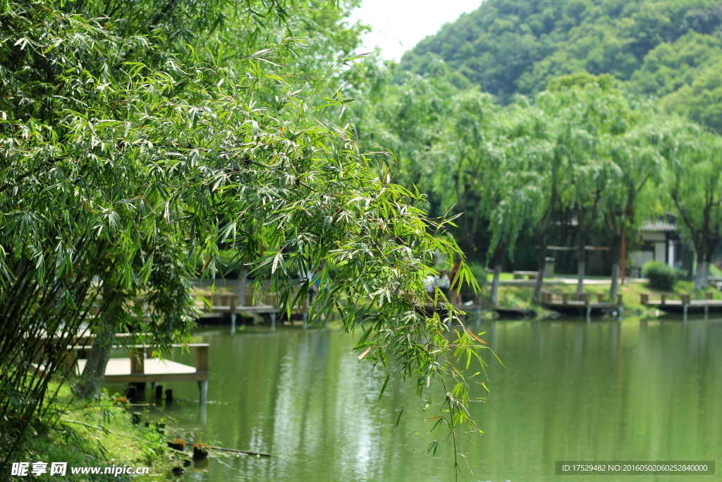 杭州市富阳区东吴公园风景