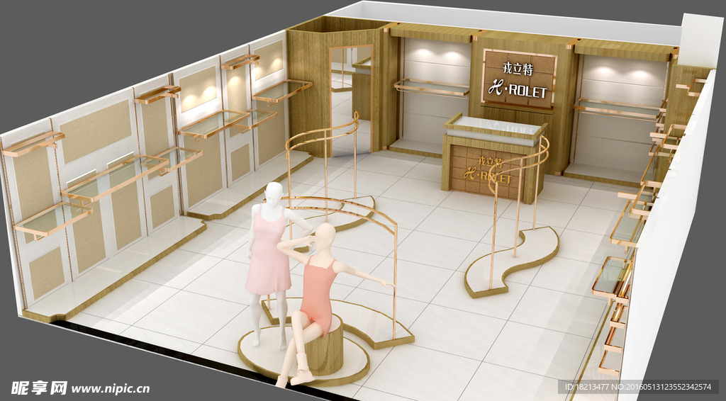 羊絨展示效果圖