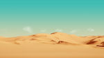 沙漠上的天空