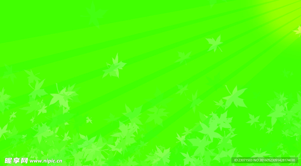 原創葉子與光線