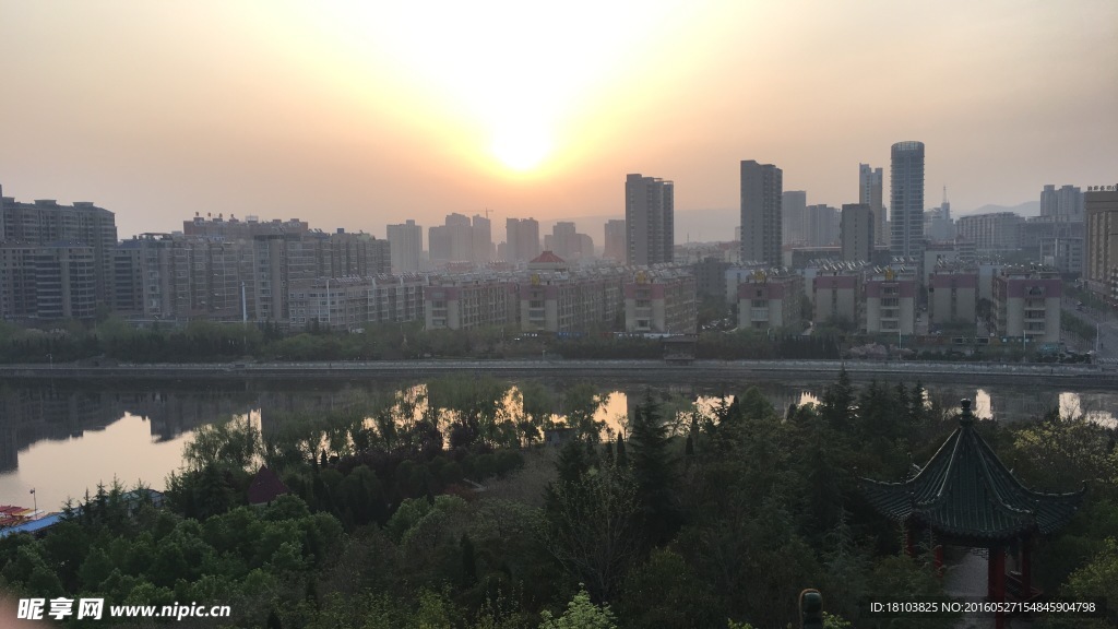 城市風景圖