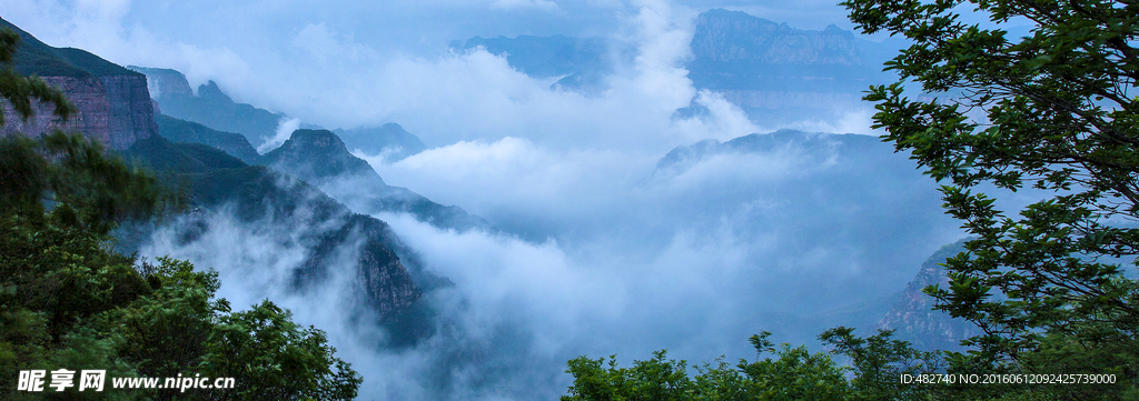 云霧美景