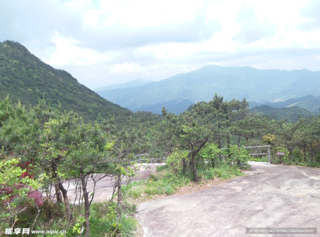 九仙山山峰一角