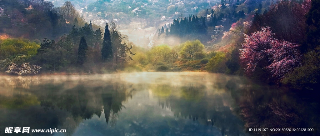 湖泊美景