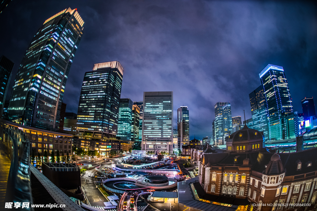 炫麗夜景