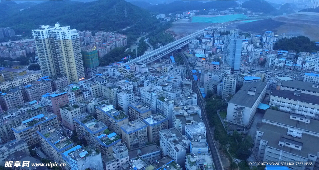 航拍城市