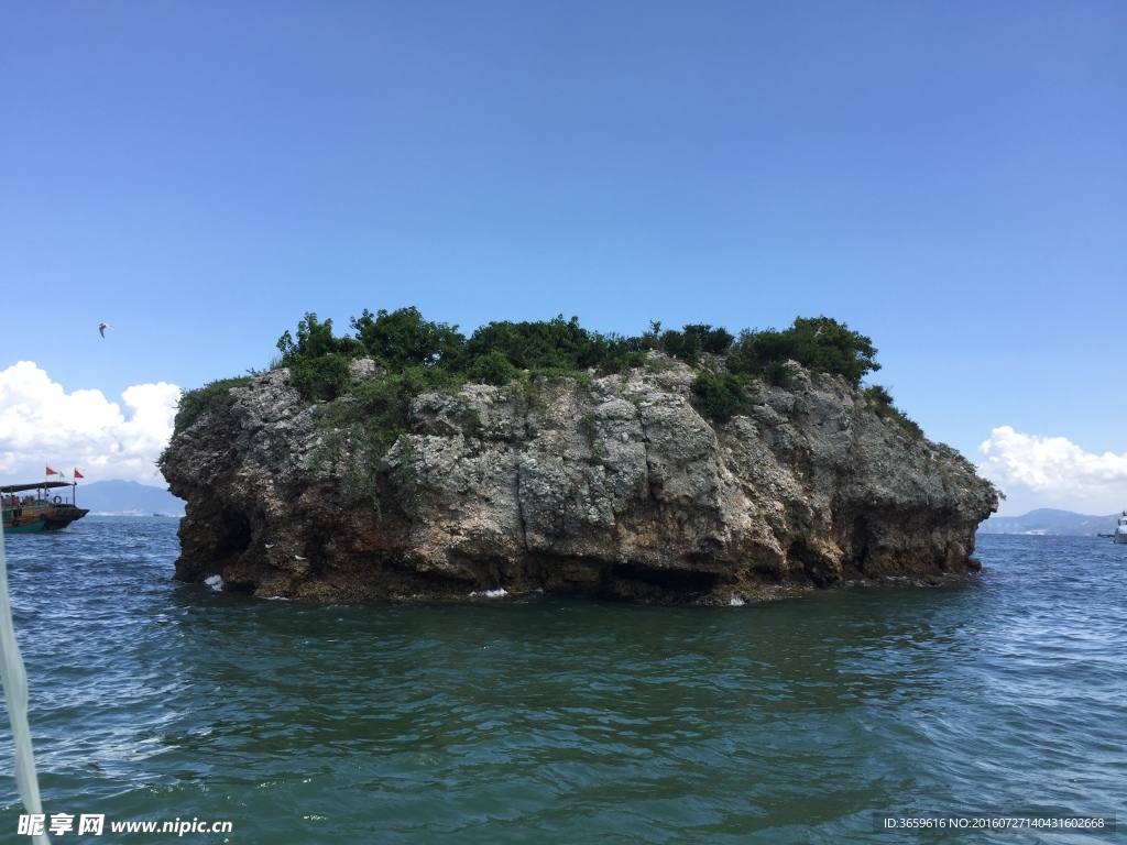 藍天 大海 海島