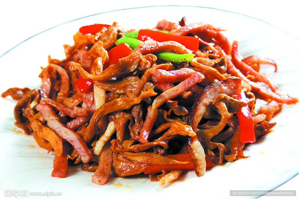 臘肉炒黃絲菌
