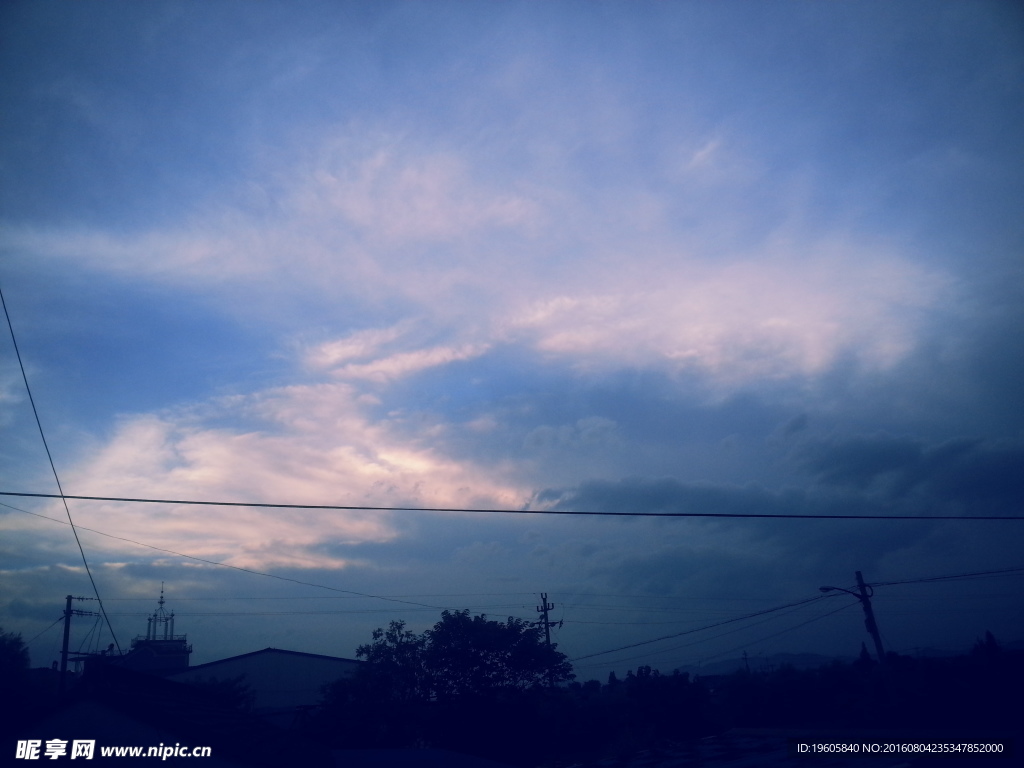 夏天的天空