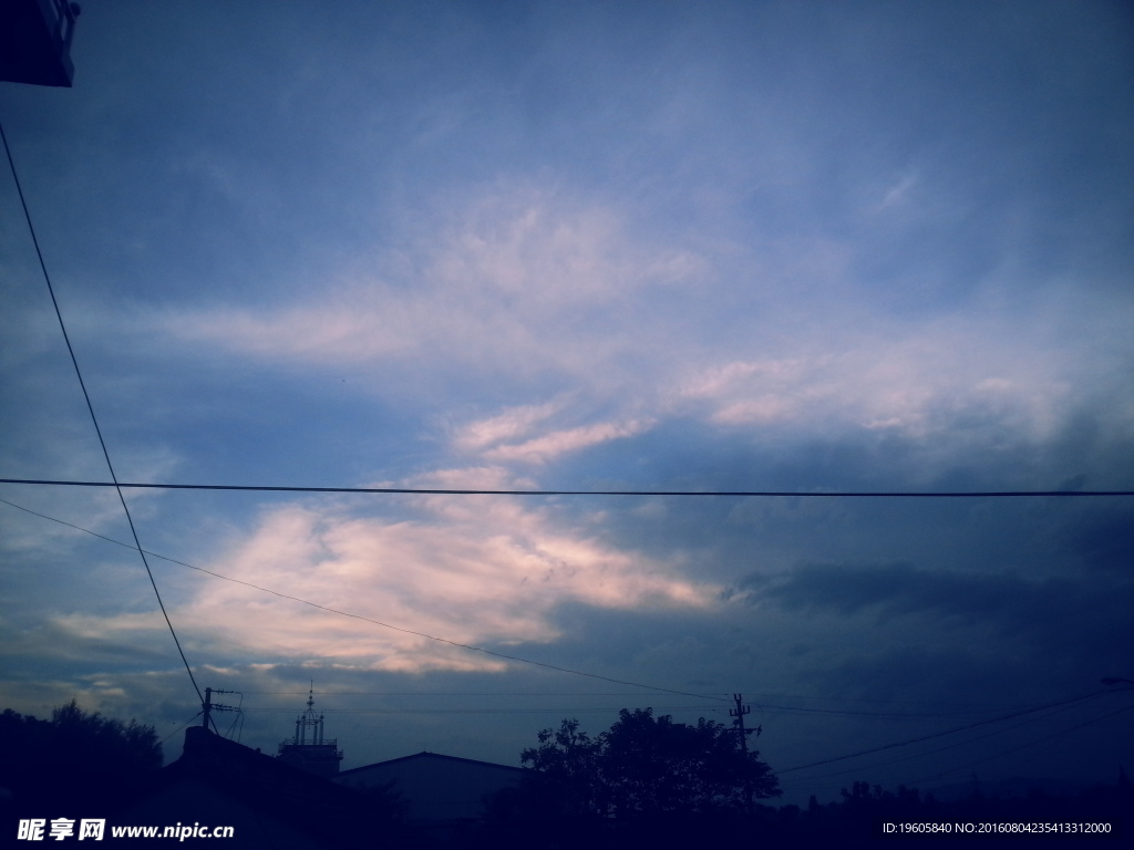夏天的天空