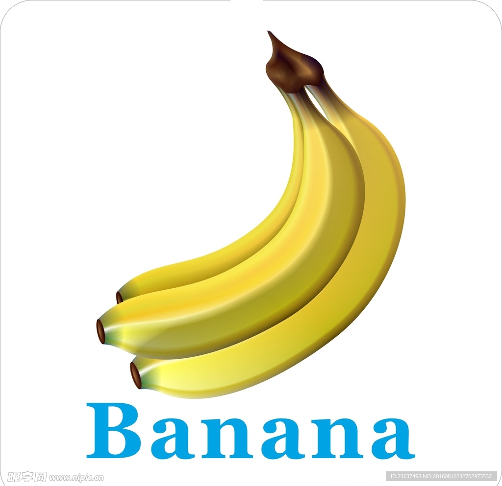卡通水果 香蕉加英文名称