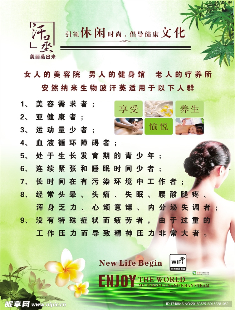 安然納米汗蒸適合人群