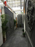 唐语砖雕走廊装饰