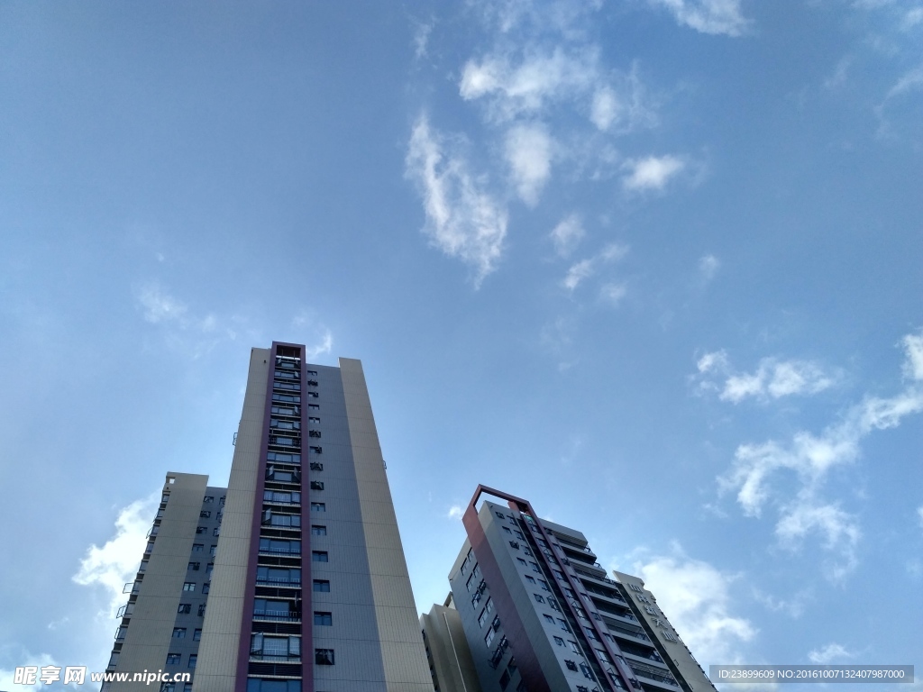 城市的天空