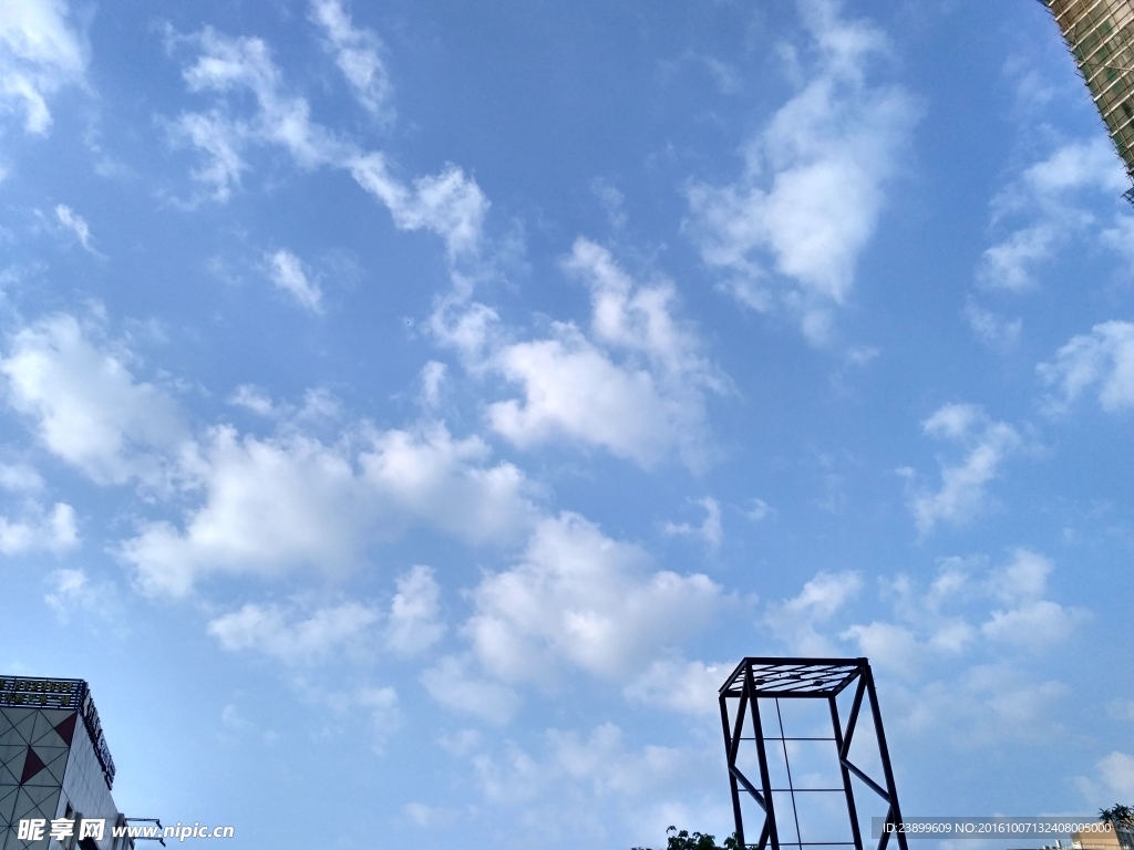 城市的天空