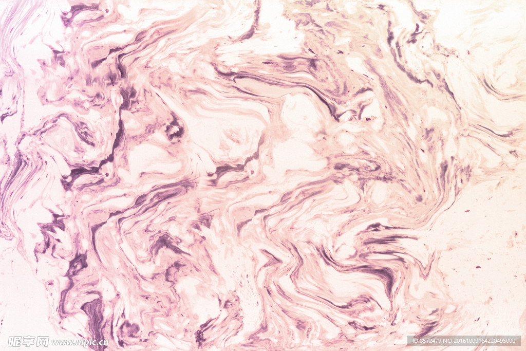 渲染水墨花紋