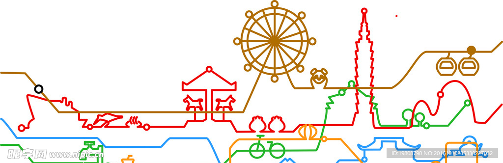 城市剪影
