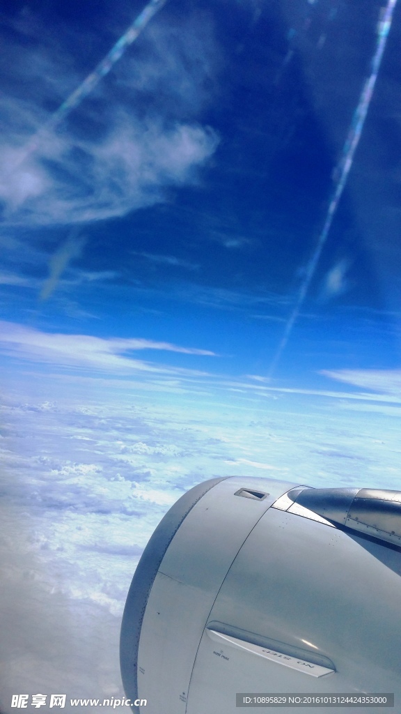 飞机上看绝美云海