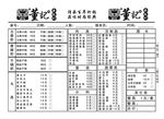 飯店 菜單