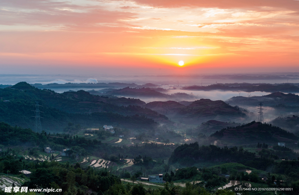 四川宜宾屏山县景