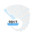 2017年 圓圈 月曆图片