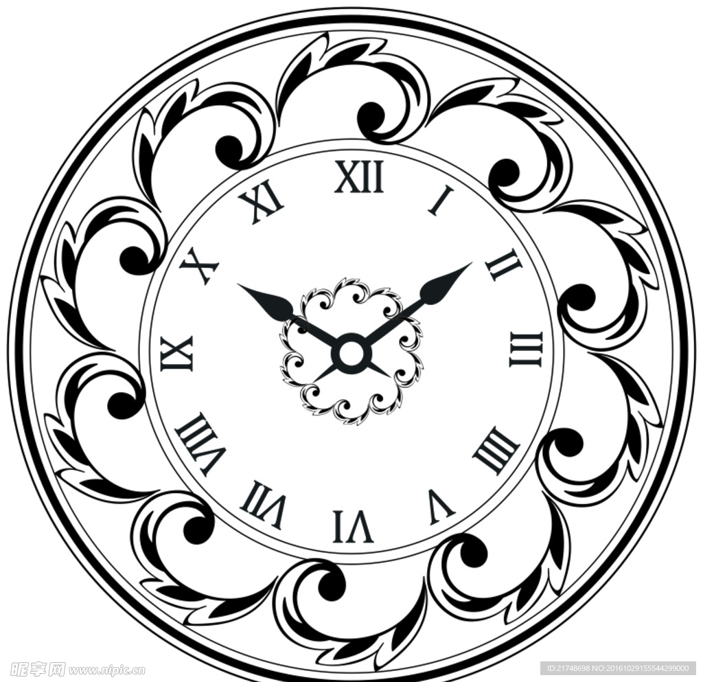 时钟概念图设计