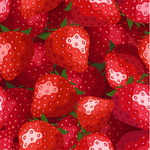 草莓背景图矢量