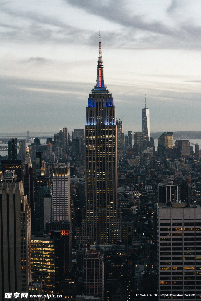 纽约城市高楼图片