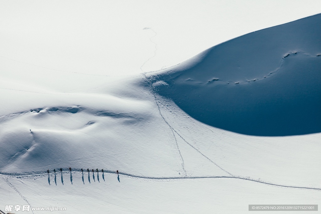 美麗雪景