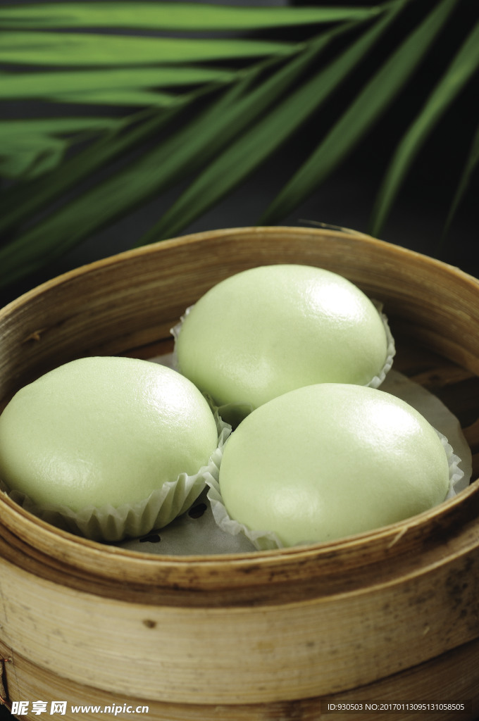 綠茶蛋黃包