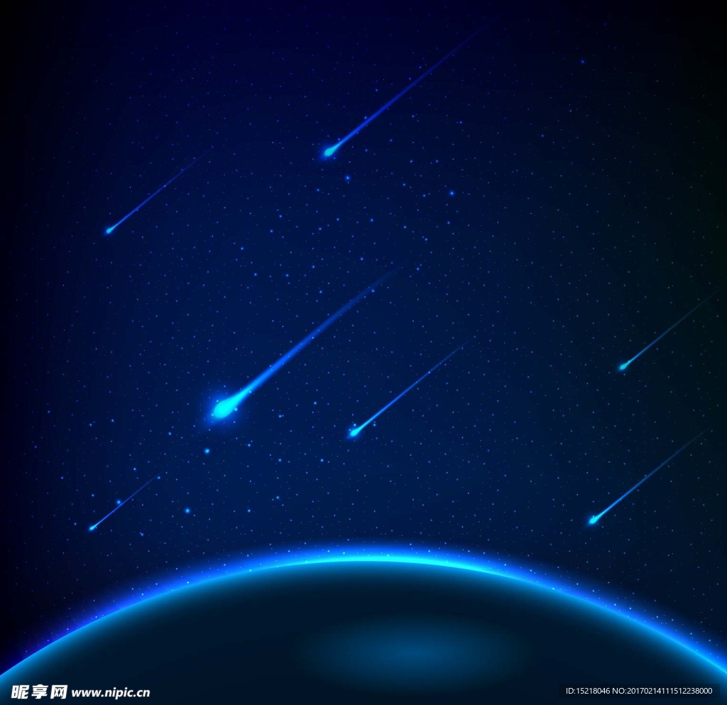 星空流星雨