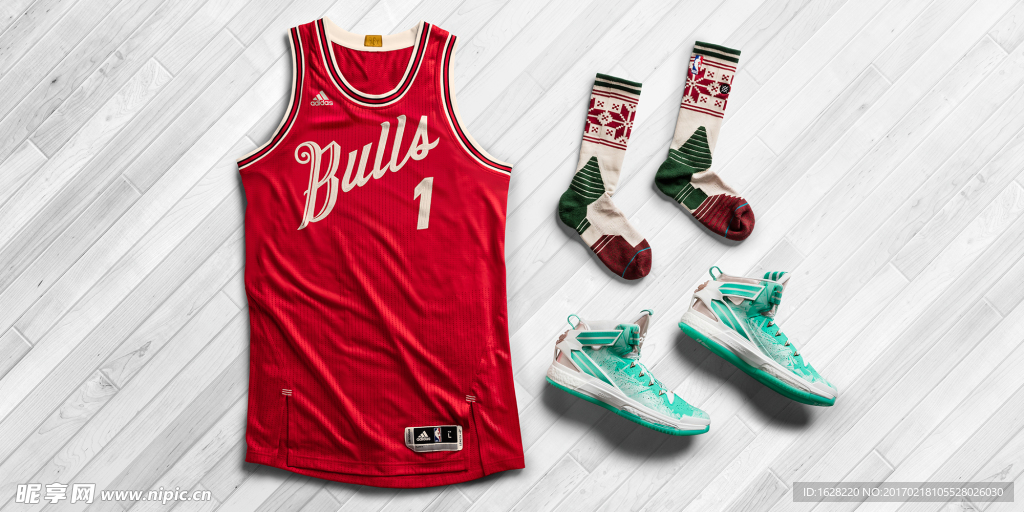 ADIDAS籃球NBA隊服廣告