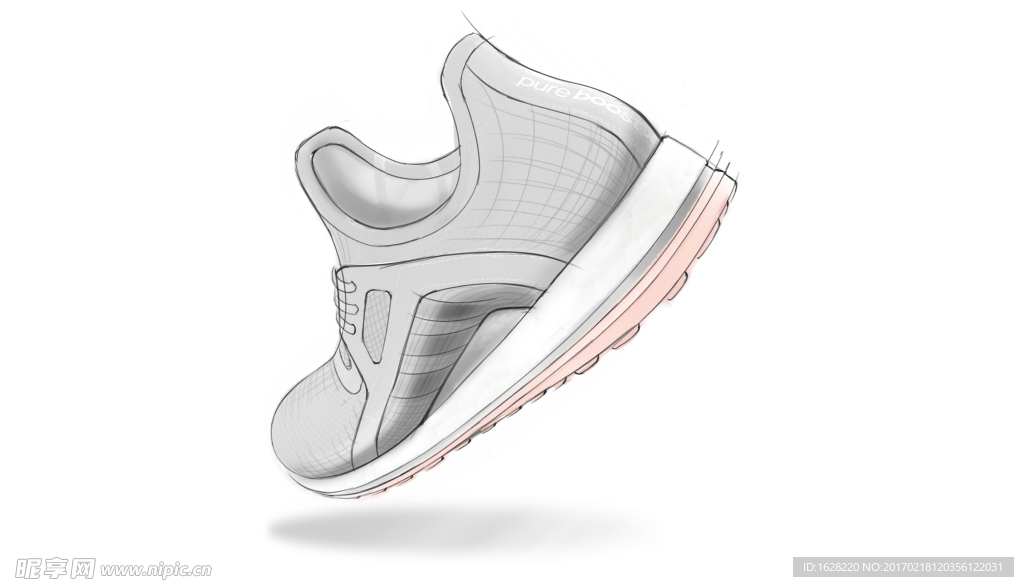 ADIDAS休閑運(yùn)動鞋宣傳廣告