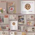 时尚美食杂志餐厅宣传画册模板
