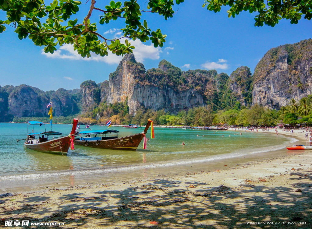 泰國海灘風景圖片