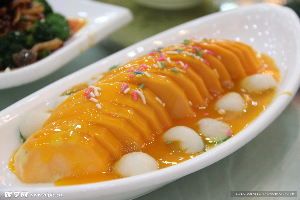涼菜甜木瓜