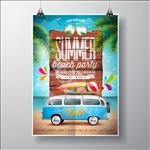夏天旅行度假海报