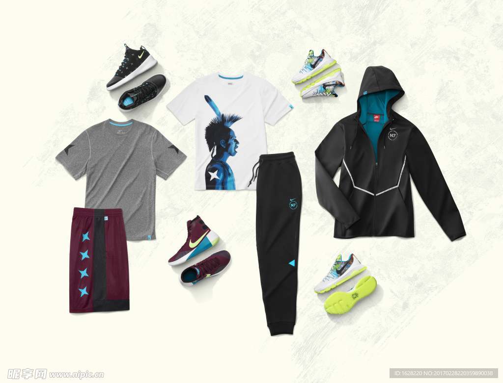 NIKE休閑運動服宣傳廣告