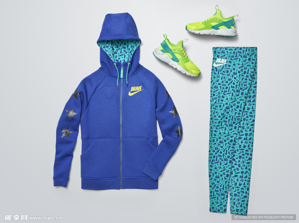 NIKE休閑運動服宣傳廣告