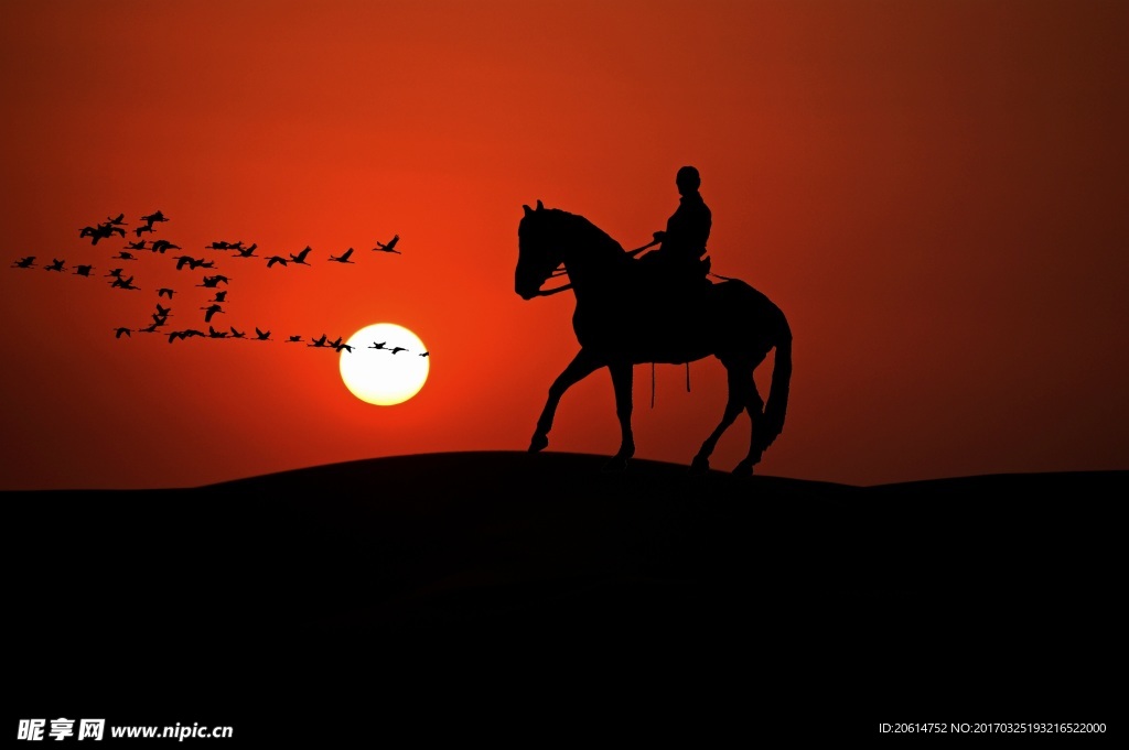 夕陽美景